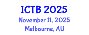 International Conference on Taxonomy and Biodiversity (ICTB) November 11, 2025 - Melbourne, Australia