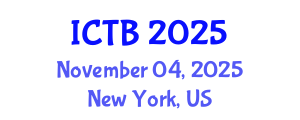 International Conference on Taxonomy and Biodiversity (ICTB) November 04, 2025 - New York, United States