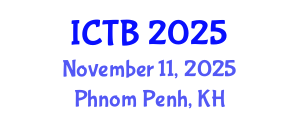 International Conference on Taxonomy and Biodiversity (ICTB) November 11, 2025 - Phnom Penh, Cambodia