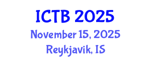 International Conference on Taxonomy and Biodiversity (ICTB) November 15, 2025 - Reykjavik, Iceland