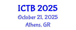 International Conference on Taxonomy and Biodiversity (ICTB) October 21, 2025 - Athens, Greece