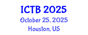 International Conference on Taxonomy and Biodiversity (ICTB) October 25, 2025 - Houston, United States