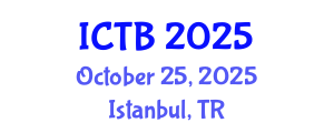 International Conference on Taxonomy and Biodiversity (ICTB) October 25, 2025 - Istanbul, Turkey