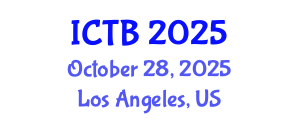 International Conference on Taxonomy and Biodiversity (ICTB) October 28, 2025 - Los Angeles, United States