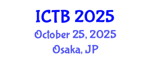 International Conference on Taxonomy and Biodiversity (ICTB) October 25, 2025 - Osaka, Japan