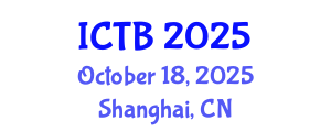 International Conference on Taxonomy and Biodiversity (ICTB) October 18, 2025 - Shanghai, China