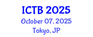 International Conference on Taxonomy and Biodiversity (ICTB) October 07, 2025 - Tokyo, Japan