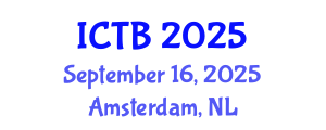 International Conference on Taxonomy and Biodiversity (ICTB) September 16, 2025 - Amsterdam, Netherlands