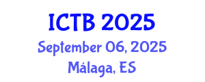 International Conference on Taxonomy and Biodiversity (ICTB) September 06, 2025 - Málaga, Spain