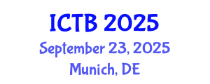 International Conference on Taxonomy and Biodiversity (ICTB) September 23, 2025 - Munich, Germany