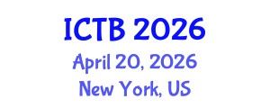 International Conference on Taxonomy and Biodiversity (ICTB) April 20, 2026 - New York, United States