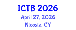 International Conference on Taxonomy and Biodiversity (ICTB) April 27, 2026 - Nicosia, Cyprus International Conference on Taxonomy and Biodiversity (ICTB) April 27, 2026 - Nicosia, Cyprus