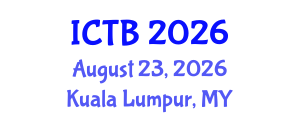 International Conference on Taxonomy and Biodiversity (ICTB) August 23, 2026 - Kuala Lumpur, Malaysia International Conference on Taxonomy and Biodiversity (ICTB) August 23, 2026 - Kuala Lumpur, Malaysia