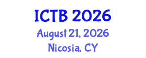 International Conference on Taxonomy and Biodiversity (ICTB) August 21, 2026 - Nicosia, Cyprus International Conference on Taxonomy and Biodiversity (ICTB) August 21, 2026 - Nicosia, Cyprus