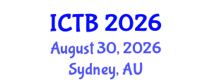 International Conference on Taxonomy and Biodiversity (ICTB) August 30, 2026 - Sydney, Australia