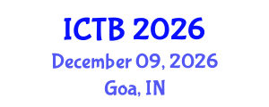 International Conference on Taxonomy and Biodiversity (ICTB) December 09, 2026 - Goa, India International Conference on Taxonomy and Biodiversity (ICTB) December 09, 2026 - Goa, India