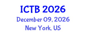 International Conference on Taxonomy and Biodiversity (ICTB) December 09, 2026 - New York, United States