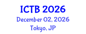 International Conference on Taxonomy and Biodiversity (ICTB) December 02, 2026 - Tokyo, Japan International Conference on Taxonomy and Biodiversity (ICTB) December 02, 2026 - Tokyo, Japan