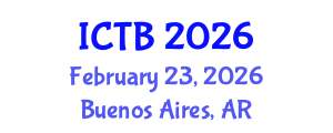 International Conference on Taxonomy and Biodiversity (ICTB) February 23, 2026 - Buenos Aires, Argentina