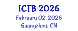 International Conference on Taxonomy and Biodiversity (ICTB) February 02, 2026 - Guangzhou, China