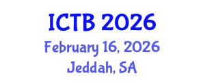International Conference on Taxonomy and Biodiversity (ICTB) February 16, 2026 - Jeddah, Saudi Arabia International Conference on Taxonomy and Biodiversity (ICTB) February 16, 2026 - Jeddah, Saudi Arabia