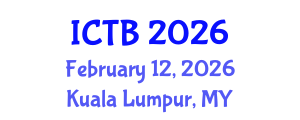 International Conference on Taxonomy and Biodiversity (ICTB) February 12, 2026 - Kuala Lumpur, Malaysia International Conference on Taxonomy and Biodiversity (ICTB) February 12, 2026 - Kuala Lumpur, Malaysia