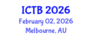 International Conference on Taxonomy and Biodiversity (ICTB) February 02, 2026 - Melbourne, Australia International Conference on Taxonomy and Biodiversity (ICTB) February 02, 2026 - Melbourne, Australia