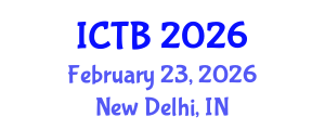 International Conference on Taxonomy and Biodiversity (ICTB) February 23, 2026 - New Delhi, India International Conference on Taxonomy and Biodiversity (ICTB) February 23, 2026 - New Delhi, India