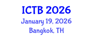 International Conference on Taxonomy and Biodiversity (ICTB) January 19, 2026 - Bangkok, Thailand International Conference on Taxonomy and Biodiversity (ICTB) January 19, 2026 - Bangkok, Thailand