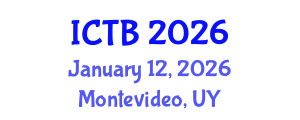 International Conference on Taxonomy and Biodiversity (ICTB) January 12, 2026 - Montevideo, Uruguay International Conference on Taxonomy and Biodiversity (ICTB) January 12, 2026 - Montevideo, Uruguay
