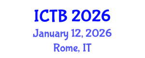 International Conference on Taxonomy and Biodiversity (ICTB) January 12, 2026 - Rome, Italy