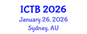 International Conference on Taxonomy and Biodiversity (ICTB) January 26, 2026 - Sydney, Australia International Conference on Taxonomy and Biodiversity (ICTB) January 26, 2026 - Sydney, Australia