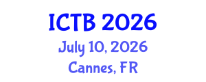 International Conference on Taxonomy and Biodiversity (ICTB) July 10, 2026 - Cannes, France International Conference on Taxonomy and Biodiversity (ICTB) July 10, 2026 - Cannes, France