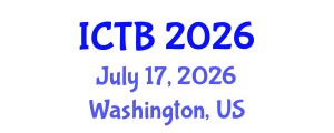 International Conference on Taxonomy and Biodiversity (ICTB) July 17, 2026 - Washington, United States International Conference on Taxonomy and Biodiversity (ICTB) July 17, 2026 - Washington, United States