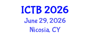 International Conference on Taxonomy and Biodiversity (ICTB) June 29, 2026 - Nicosia, Cyprus International Conference on Taxonomy and Biodiversity (ICTB) June 29, 2026 - Nicosia, Cyprus