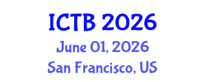 International Conference on Taxonomy and Biodiversity (ICTB) June 01, 2026 - San Francisco, United States