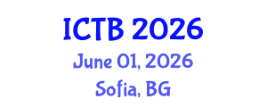 International Conference on Taxonomy and Biodiversity (ICTB) June 01, 2026 - Sofia, Bulgaria International Conference on Taxonomy and Biodiversity (ICTB) June 01, 2026 - Sofia, Bulgaria