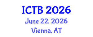 International Conference on Taxonomy and Biodiversity (ICTB) June 22, 2026 - Vienna, Austria International Conference on Taxonomy and Biodiversity (ICTB) June 22, 2026 - Vienna, Austria