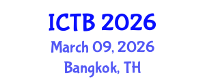 International Conference on Taxonomy and Biodiversity (ICTB) March 09, 2026 - Bangkok, Thailand International Conference on Taxonomy and Biodiversity (ICTB) March 09, 2026 - Bangkok, Thailand