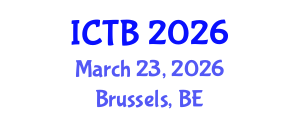 International Conference on Taxonomy and Biodiversity (ICTB) March 23, 2026 - Brussels, Belgium International Conference on Taxonomy and Biodiversity (ICTB) March 23, 2026 - Brussels, Belgium