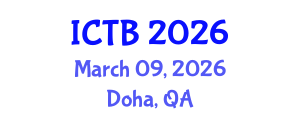 International Conference on Taxonomy and Biodiversity (ICTB) March 09, 2026 - Doha, Qatar International Conference on Taxonomy and Biodiversity (ICTB) March 09, 2026 - Doha, Qatar