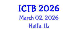 International Conference on Taxonomy and Biodiversity (ICTB) March 02, 2026 - Haifa, Israel International Conference on Taxonomy and Biodiversity (ICTB) March 02, 2026 - Haifa, Israel