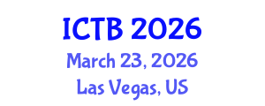 International Conference on Taxonomy and Biodiversity (ICTB) March 23, 2026 - Las Vegas, United States International Conference on Taxonomy and Biodiversity (ICTB) March 23, 2026 - Las Vegas, United States