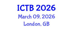 International Conference on Taxonomy and Biodiversity (ICTB) March 09, 2026 - London, United Kingdom International Conference on Taxonomy and Biodiversity (ICTB) March 09, 2026 - London, United Kingdom