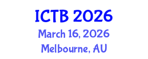 International Conference on Taxonomy and Biodiversity (ICTB) March 16, 2026 - Melbourne, Australia International Conference on Taxonomy and Biodiversity (ICTB) March 16, 2026 - Melbourne, Australia