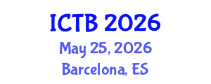 International Conference on Taxonomy and Biodiversity (ICTB) May 25, 2026 - Barcelona, Spain International Conference on Taxonomy and Biodiversity (ICTB) May 25, 2026 - Barcelona, Spain