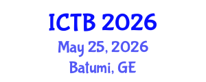 International Conference on Taxonomy and Biodiversity (ICTB) May 25, 2026 - Batumi, Georgia International Conference on Taxonomy and Biodiversity (ICTB) May 25, 2026 - Batumi, Georgia