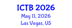 International Conference on Taxonomy and Biodiversity (ICTB) May 11, 2026 - Las Vegas, United States International Conference on Taxonomy and Biodiversity (ICTB) May 11, 2026 - Las Vegas, United States