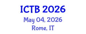 International Conference on Taxonomy and Biodiversity (ICTB) May 04, 2026 - Rome, Italy