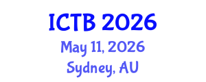 International Conference on Taxonomy and Biodiversity (ICTB) May 11, 2026 - Sydney, Australia International Conference on Taxonomy and Biodiversity (ICTB) May 11, 2026 - Sydney, Australia